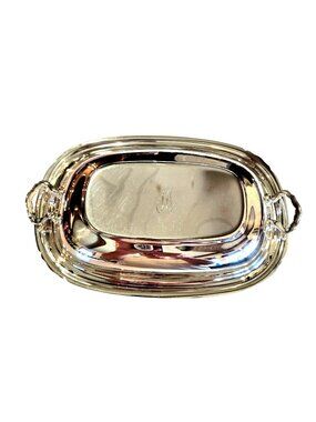 Vintage Silver-Plated Reed & Barton Mayflower 5001 Covered Serving Dish *READ
